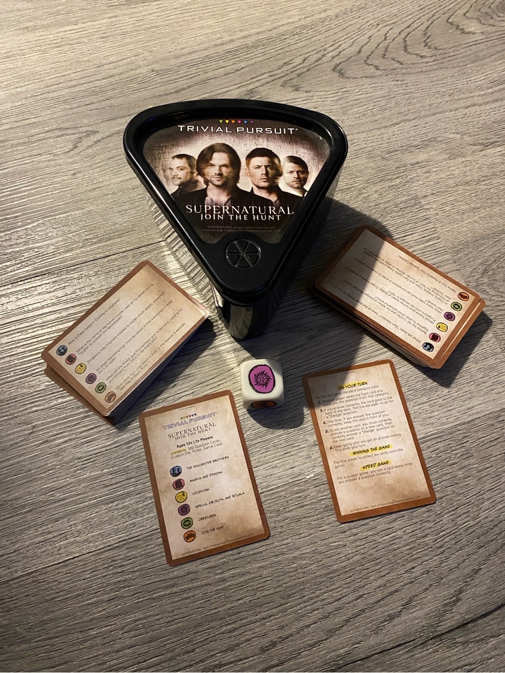 SUPERNATURAL Trivia Pursuit Game